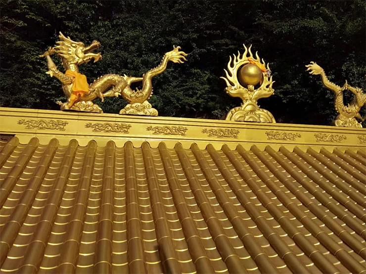 彩铝板古瓦案例
